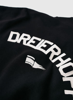Dreierhopp Pique Full Zip - Black