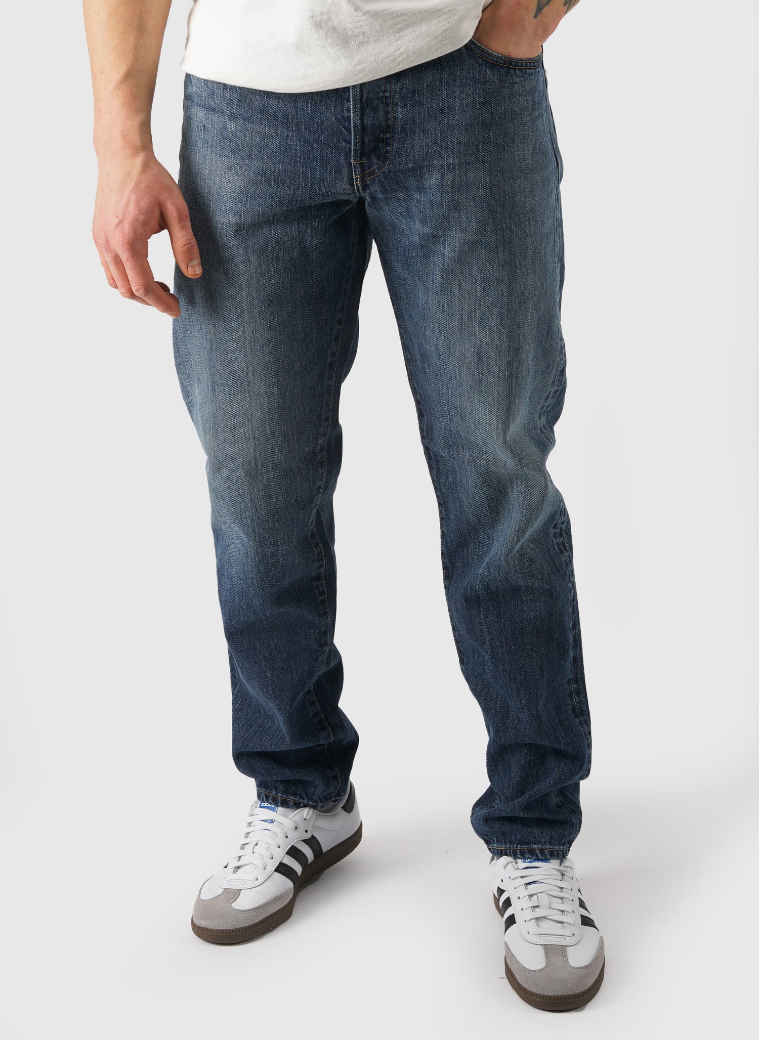 Regular Tapered Denim - Dark Used Red Selvage