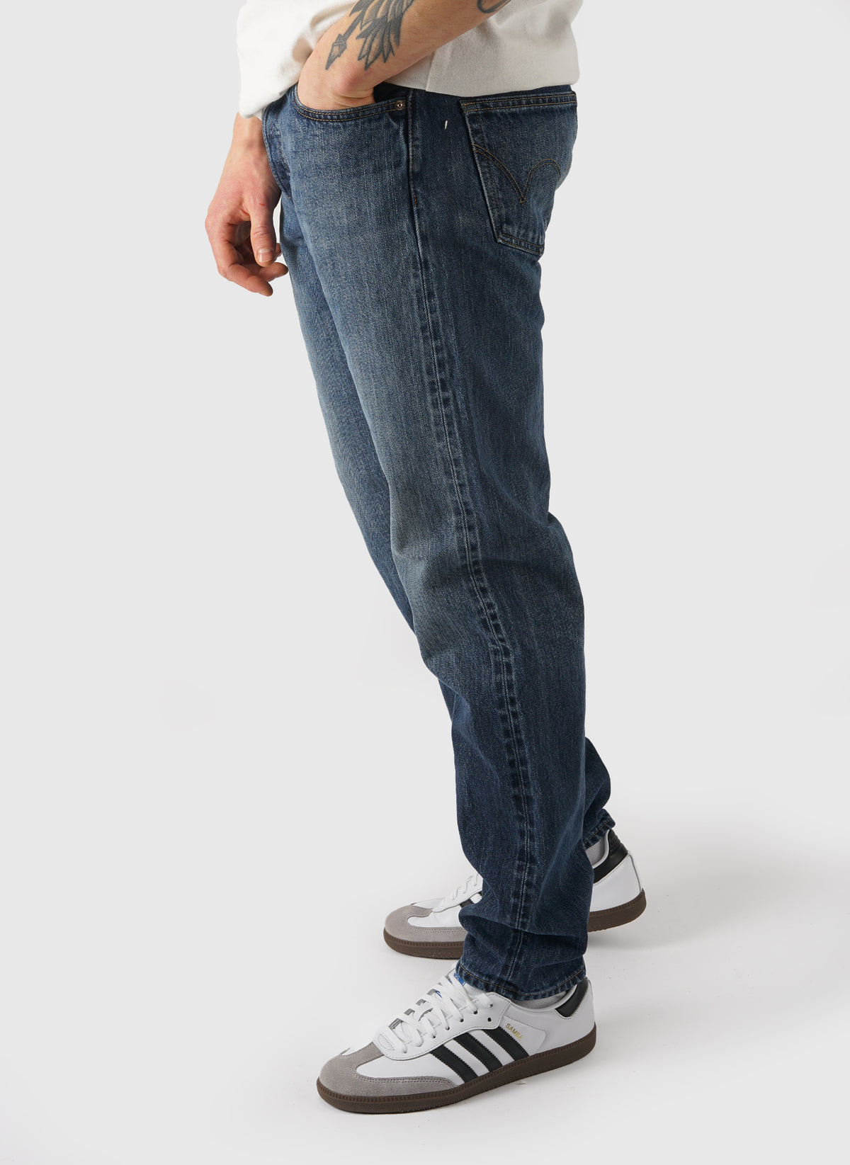 Regular Tapered Denim - Dark Used Red Selvage