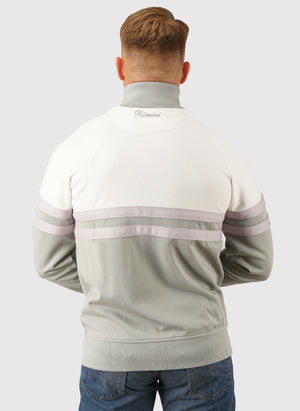 Rimini Tracktop - Sage/Off White