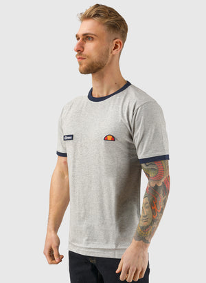 Ringetto T-Shirt - Light Grey Marl
