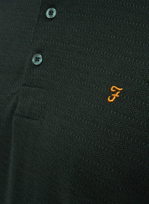 Sefton Textured Poloshirt - Poplar Green