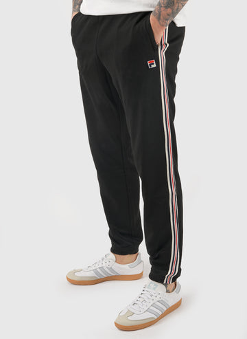 Biella Pique Trackpants - Black