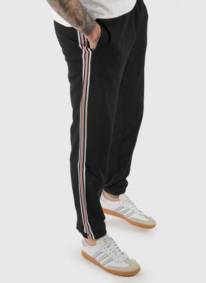 Biella Pique Trackpants - Black