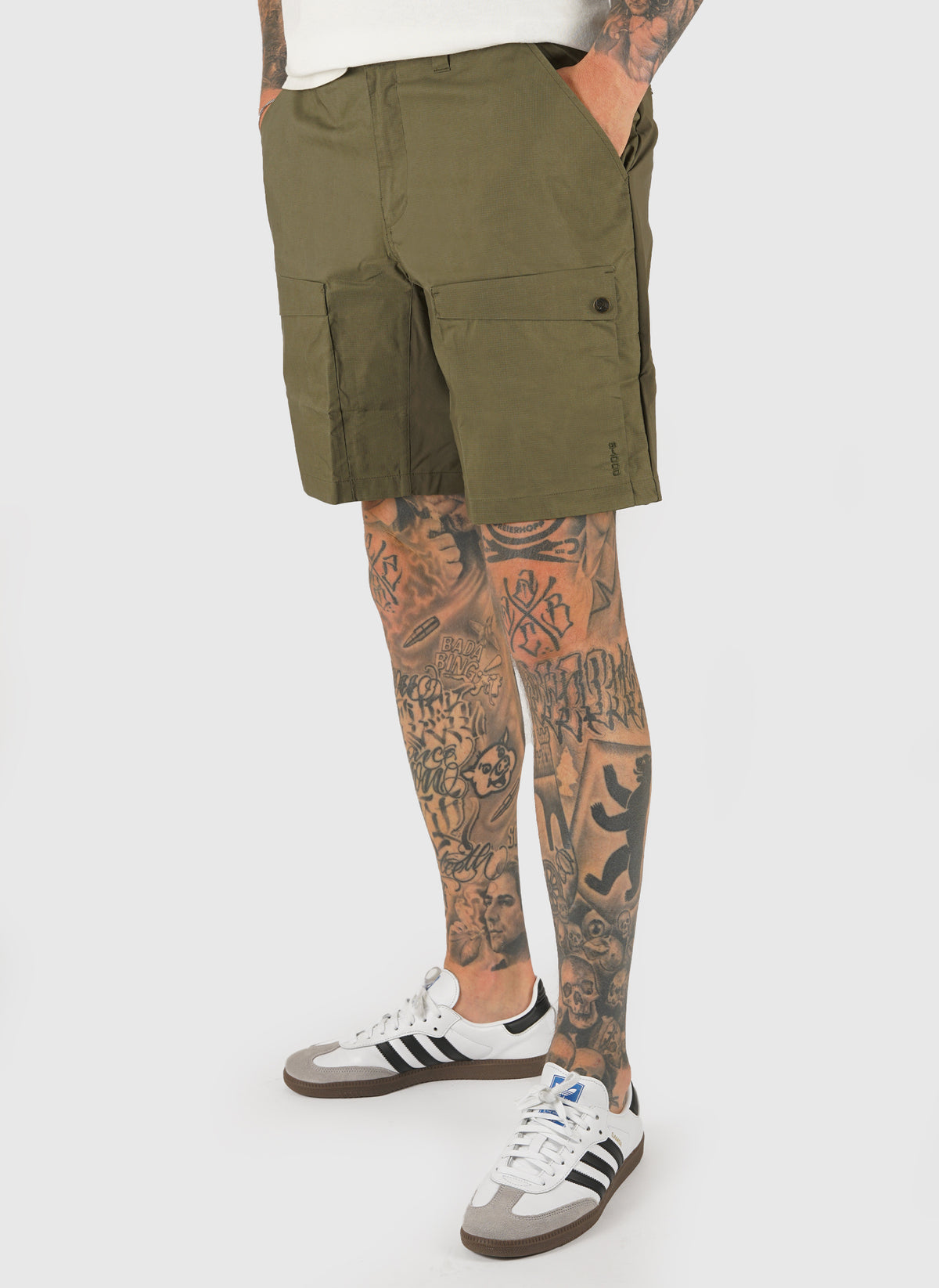 Abisko Hybrid Trail Shorts - Laurel Green