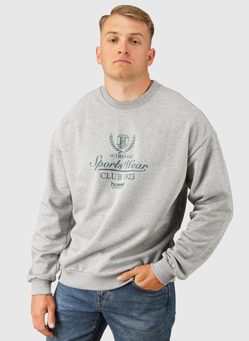 Loose Club Sportswear Sweatshirt - Grey