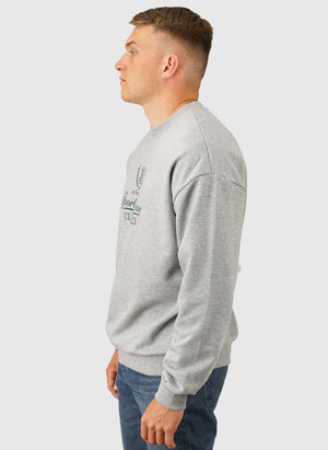 Loose Club Sportswear Sweatshirt - Grey