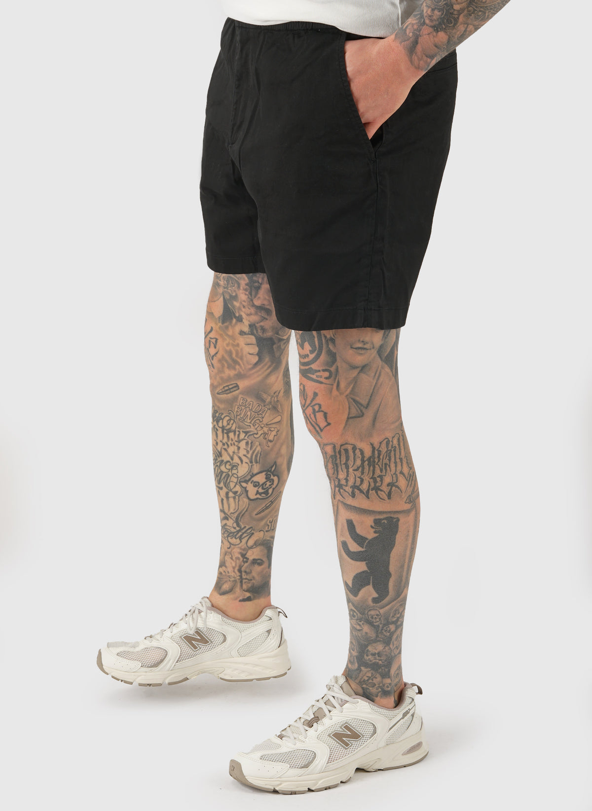 Regular Fit Short - Black
