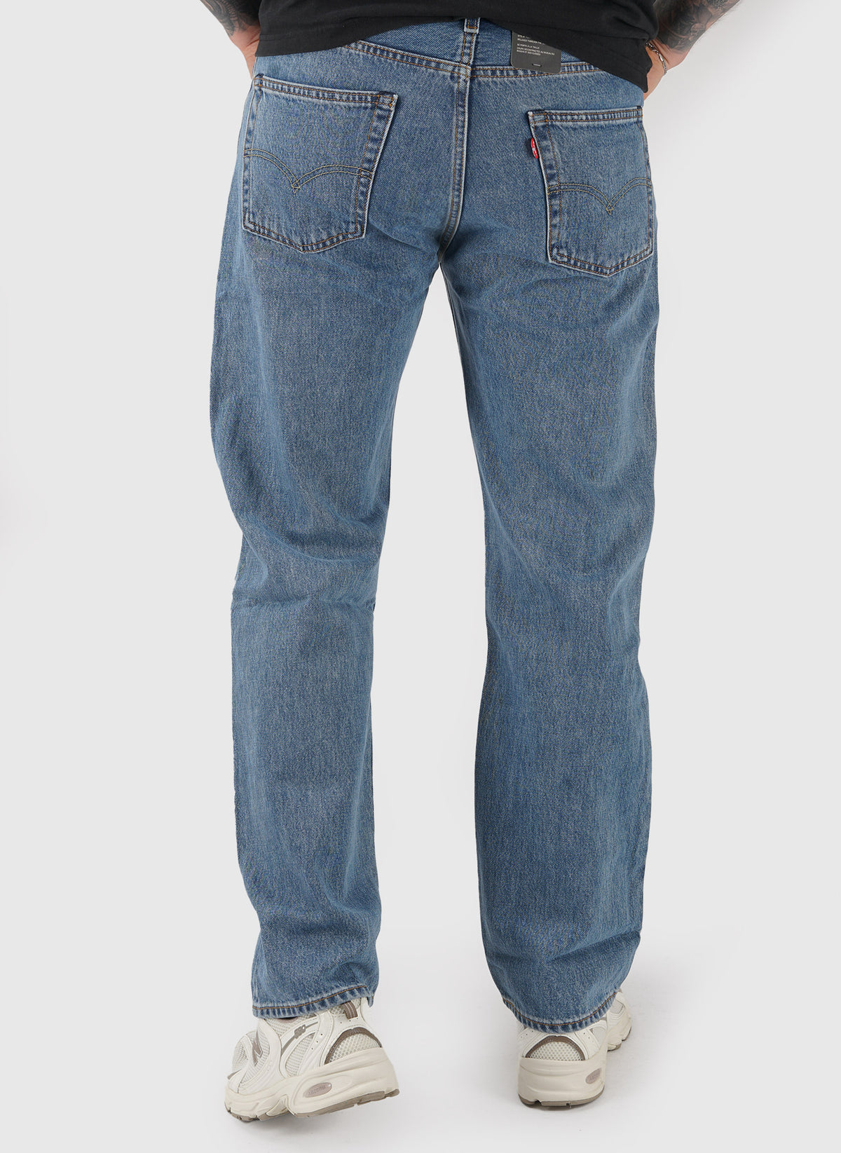 555™ Relaxed Straight Jeans - Blue Essentials