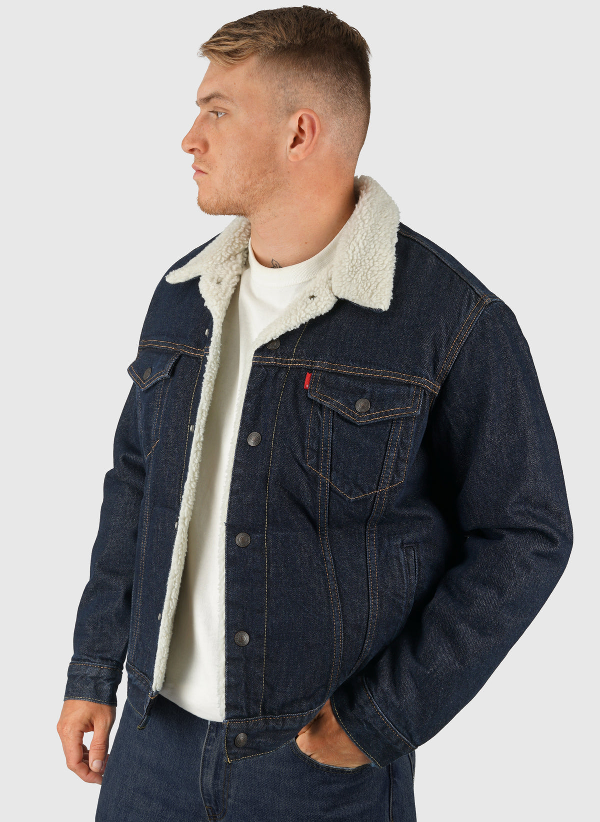 Type 3 Sherpa Trucker Jacket - Give it a Rinse