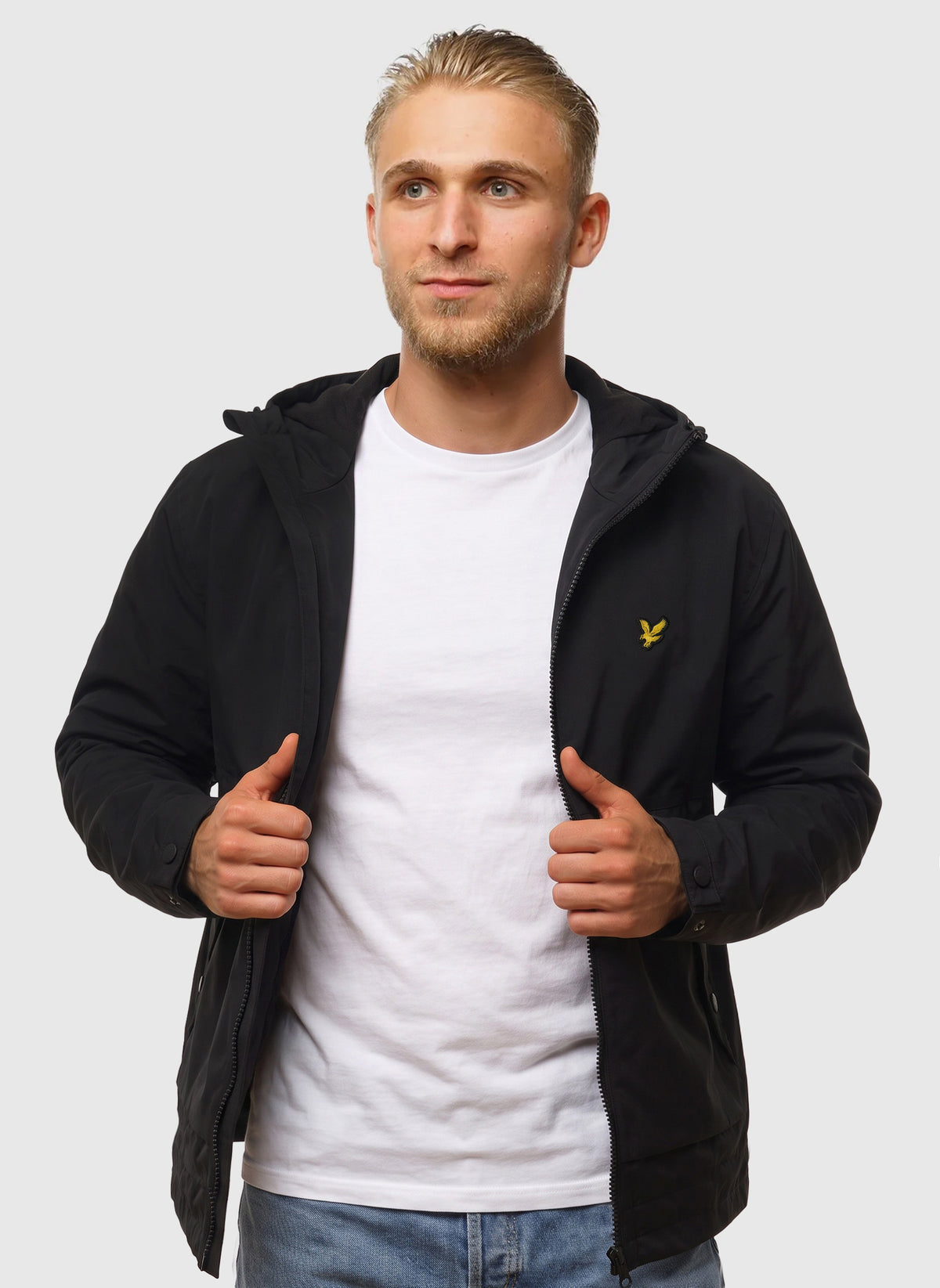 Water Reactive Shell Jacket - Black
