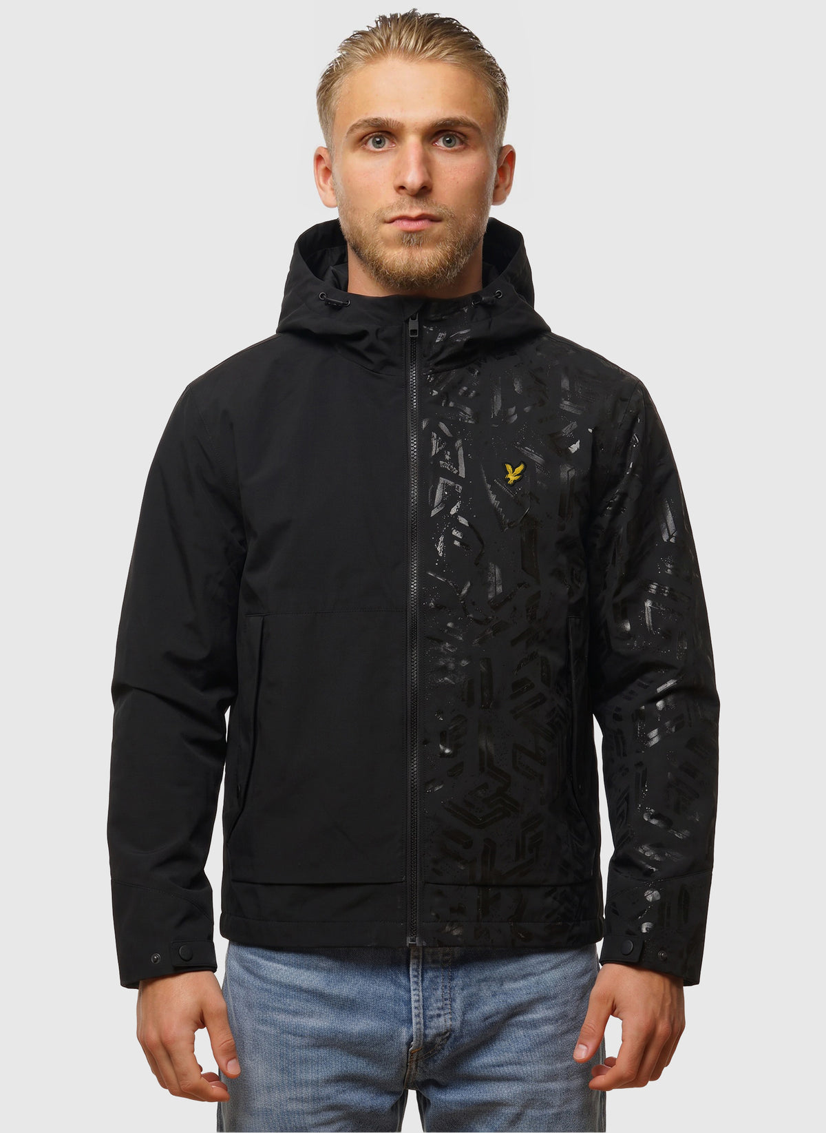 Water Reactive Shell Jacket - Black