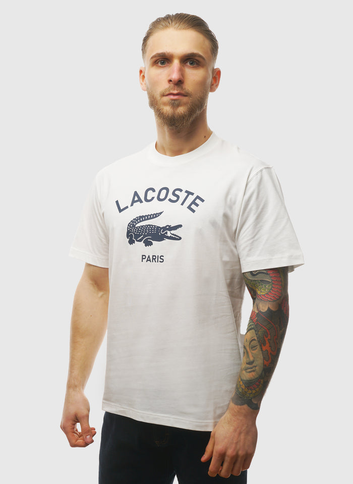 Signature Print T-Shirt - White