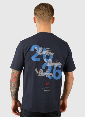 World in Motion T-Shirt - Navy