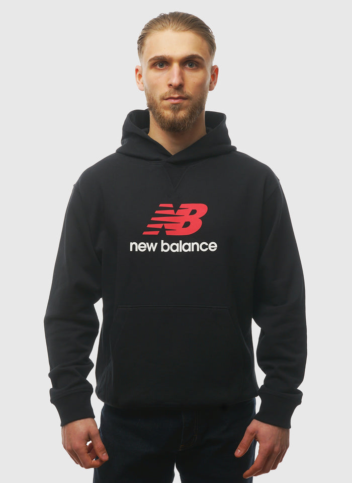 Athletics French Terry Logo Hoodie - Black