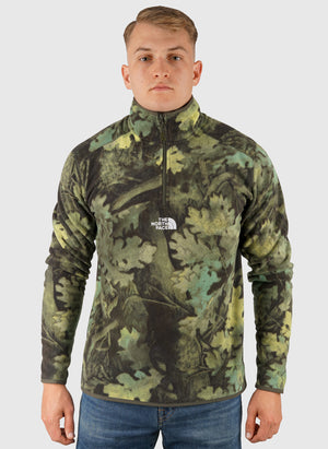 Novelty Logo Glacier 1/4 Zip - New Taupe Green