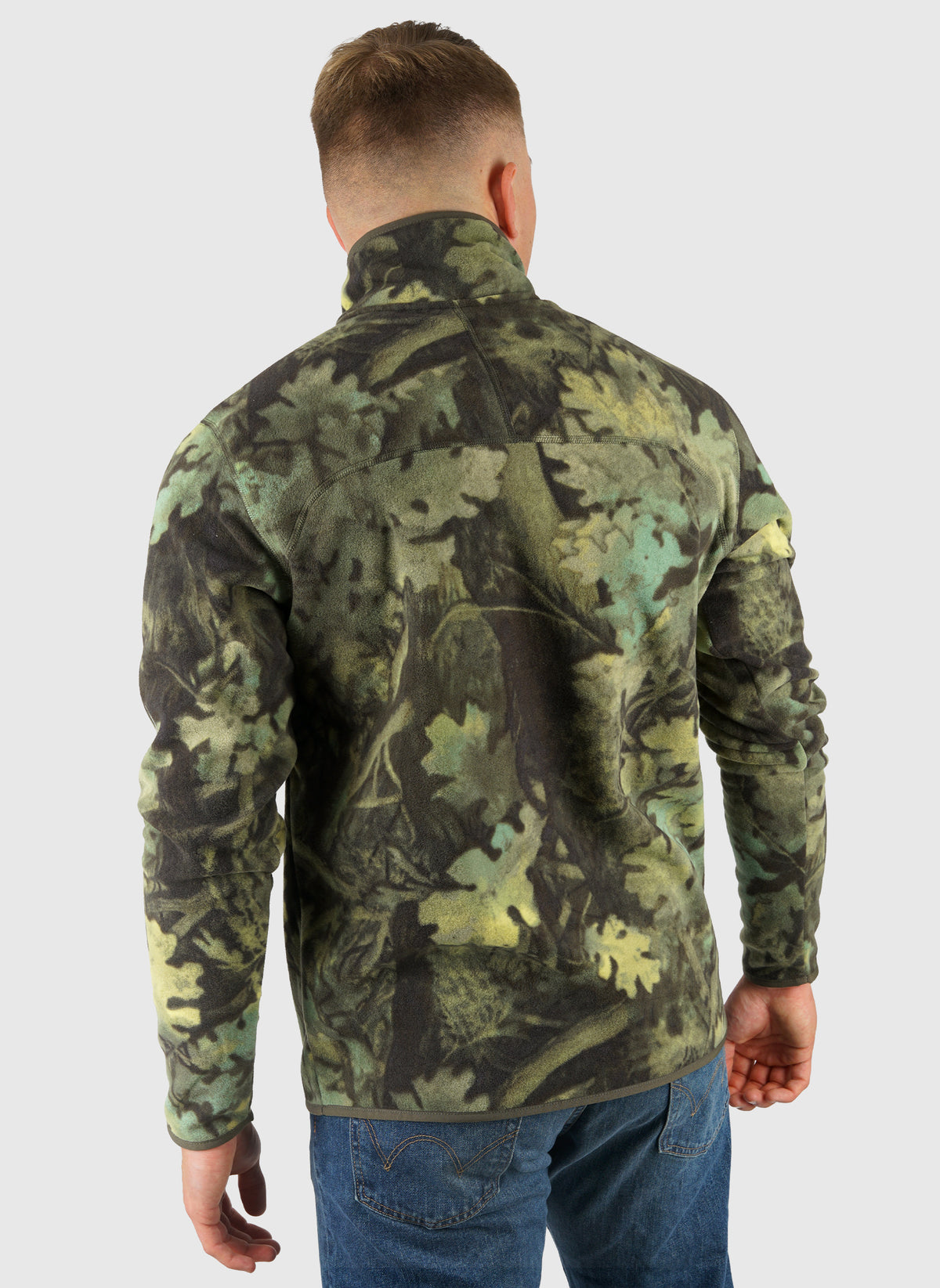 Novelty Logo Glacier 1/4 Zip - New Taupe Green