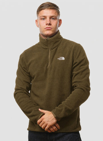 Glacier Fleece 1/4 Zip Jacket - Caraway Seed