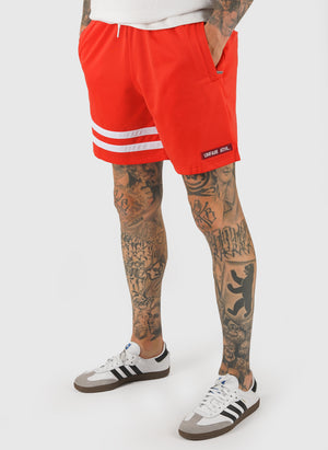 DMWU Athletic Shorts - Red