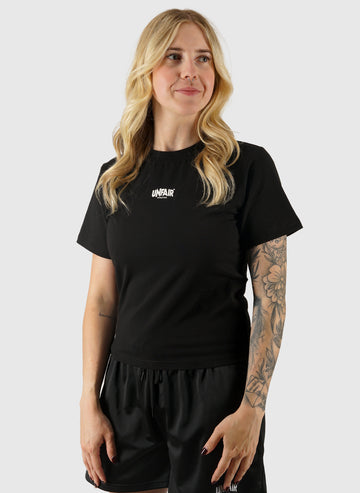 Classic Label Womens T-Shirt - Black