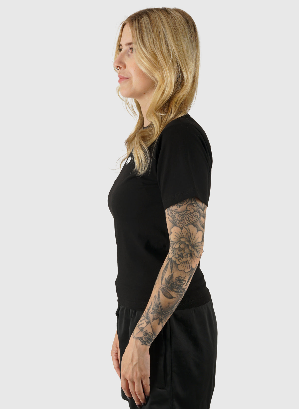 Classic Label Womens T-Shirt - Black