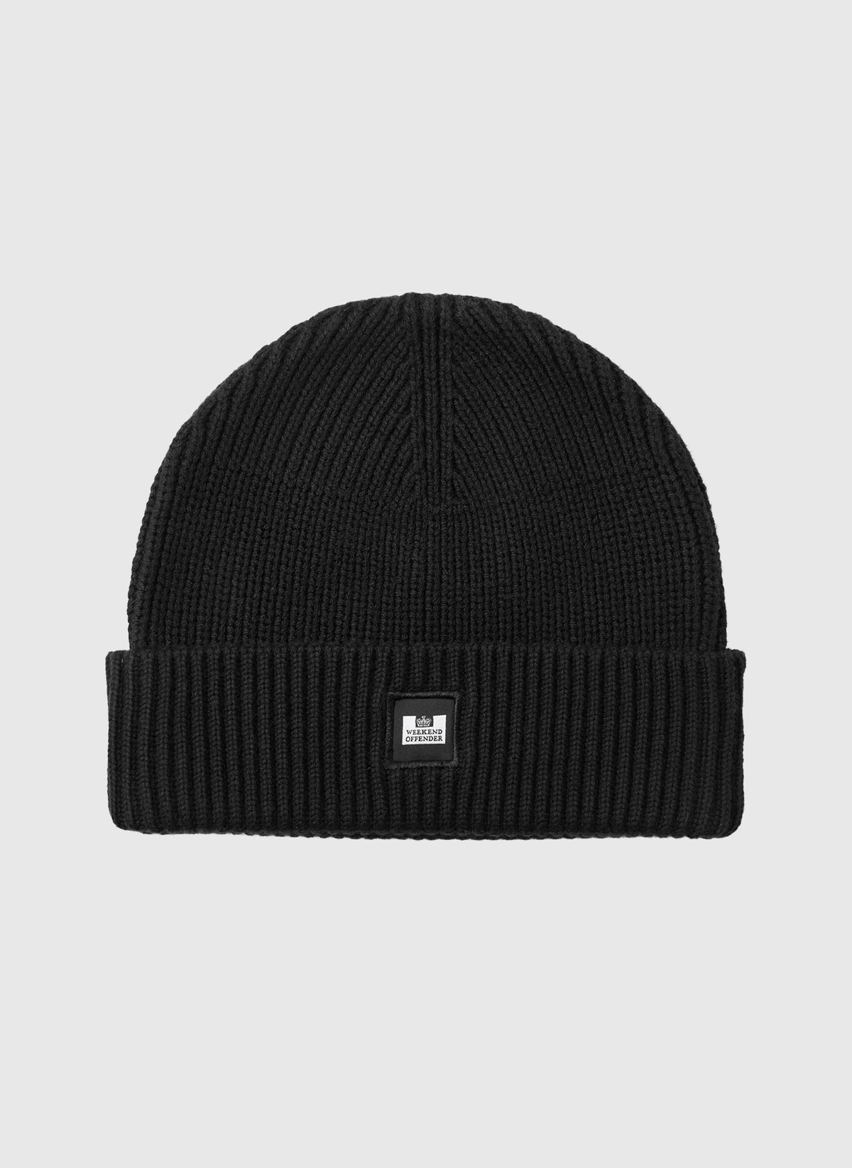 Kettama Rib Knit Beanie - Black