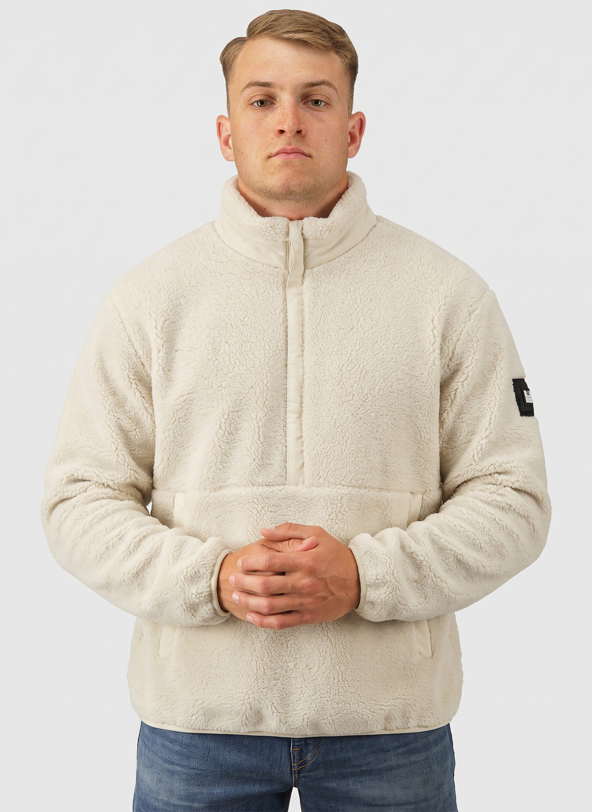 Stanier Fleece Sweatshirt - Calcium