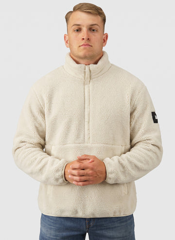 Stanier Fleece Sweatshirt - Calcium