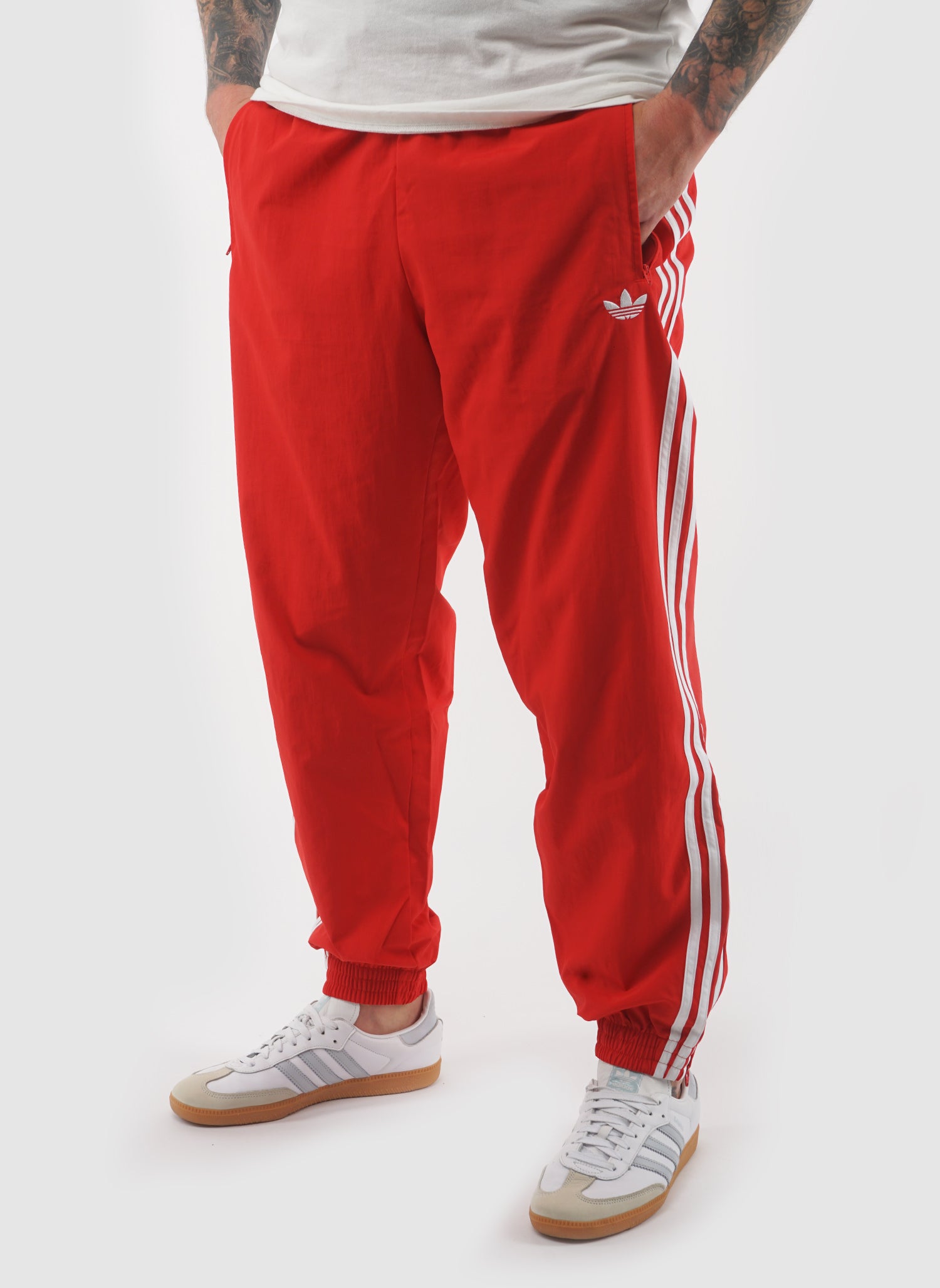 Woven Firebird Trackpant - Better Scarlet
