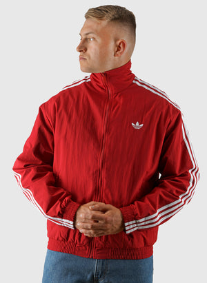 Firebird Woven Tracktop - Red/White