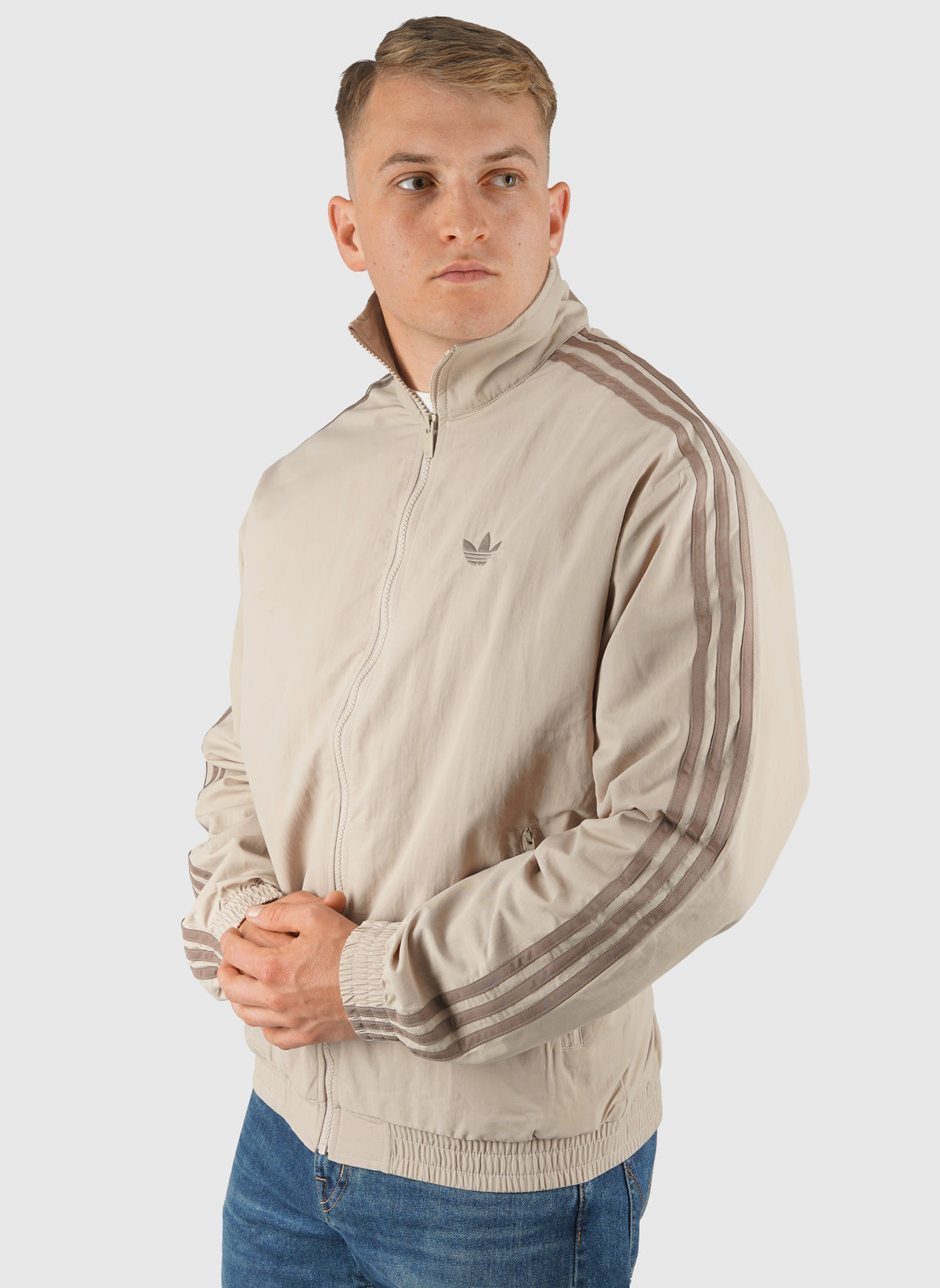 Firebird Woven Tracktop - Khaki Three