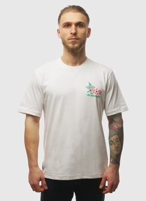 Mexico 86 Pique T-Shirt - Clowd White