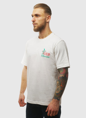 Mexico 86 Pique T-Shirt - Clowd White