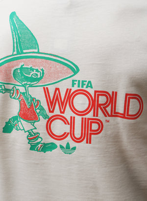 Mexico 86 Pique T-Shirt - Clowd White
