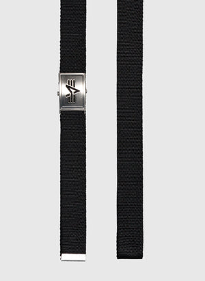 Heavy Duty Logo Belt - Black