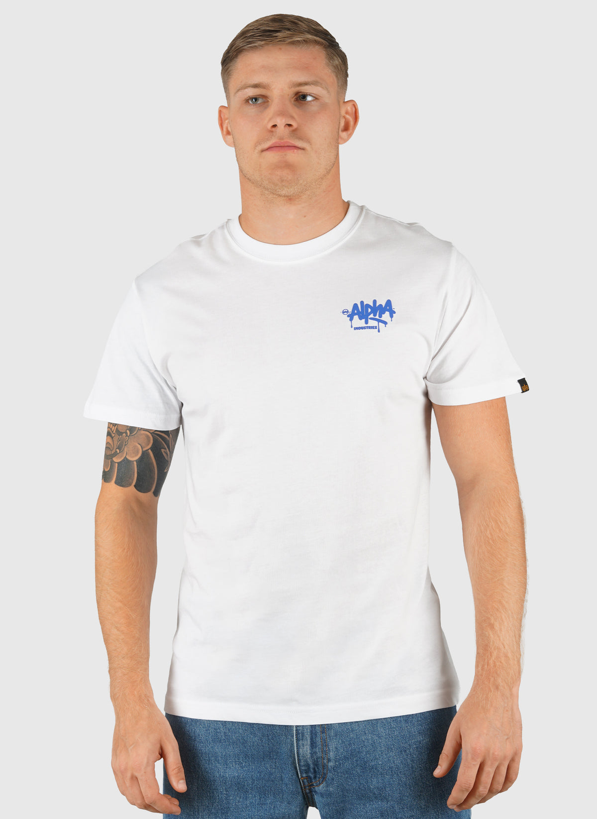 Alpha Signature T-Shirt - White