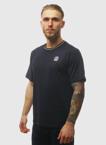 Chest Logo T-Shirt - Navy