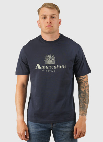 Big Logo T-Shirt - Navy