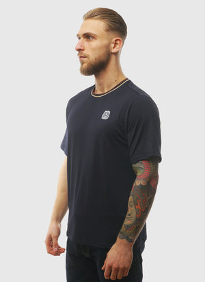 Chest Logo T-Shirt - Navy