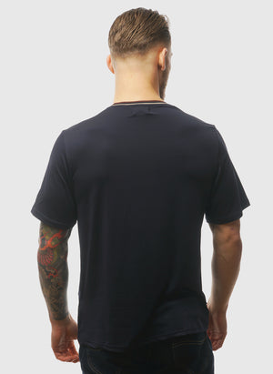 Chest Logo T-Shirt - Navy
