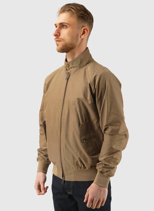 G9 Classic Harrington Jacket - Tan