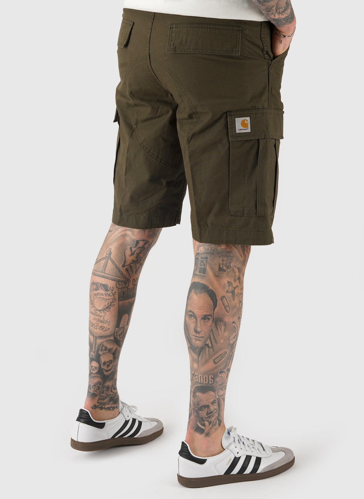 Regular Cargo Short - Cypress Rinsed