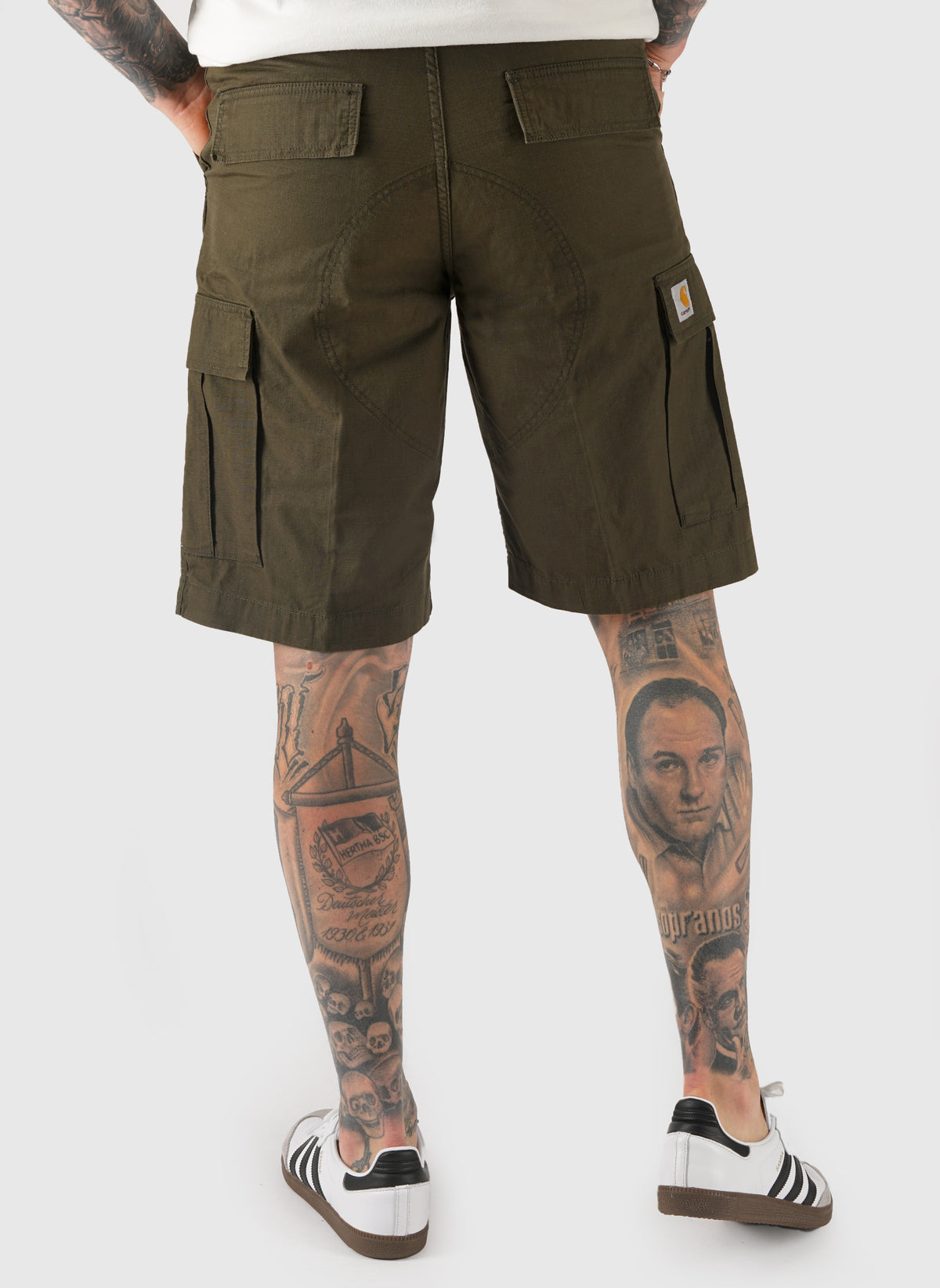 Regular Cargo Short - Cypress Rinsed