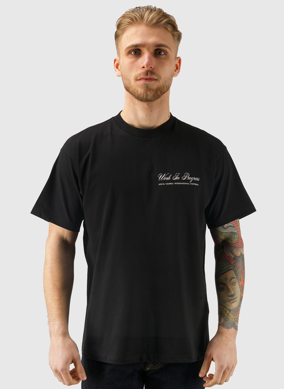 Cloud Heart T-Shirt - Black
