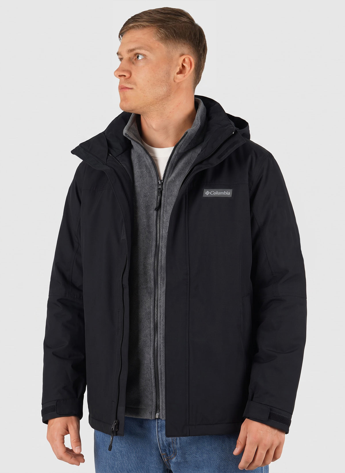 Bugaboo IV Fleece Interchange Jacket - Black