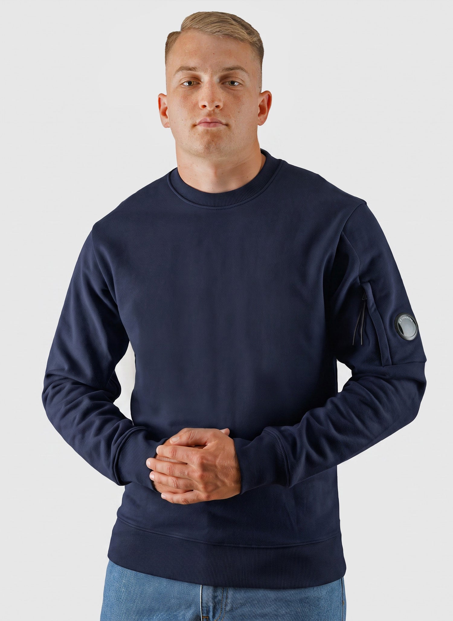 Lens Crew Neck Sweatshirt - Total Eclipse