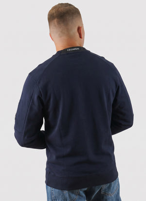 Lens Crew Neck Sweatshirt - Total Eclipse
