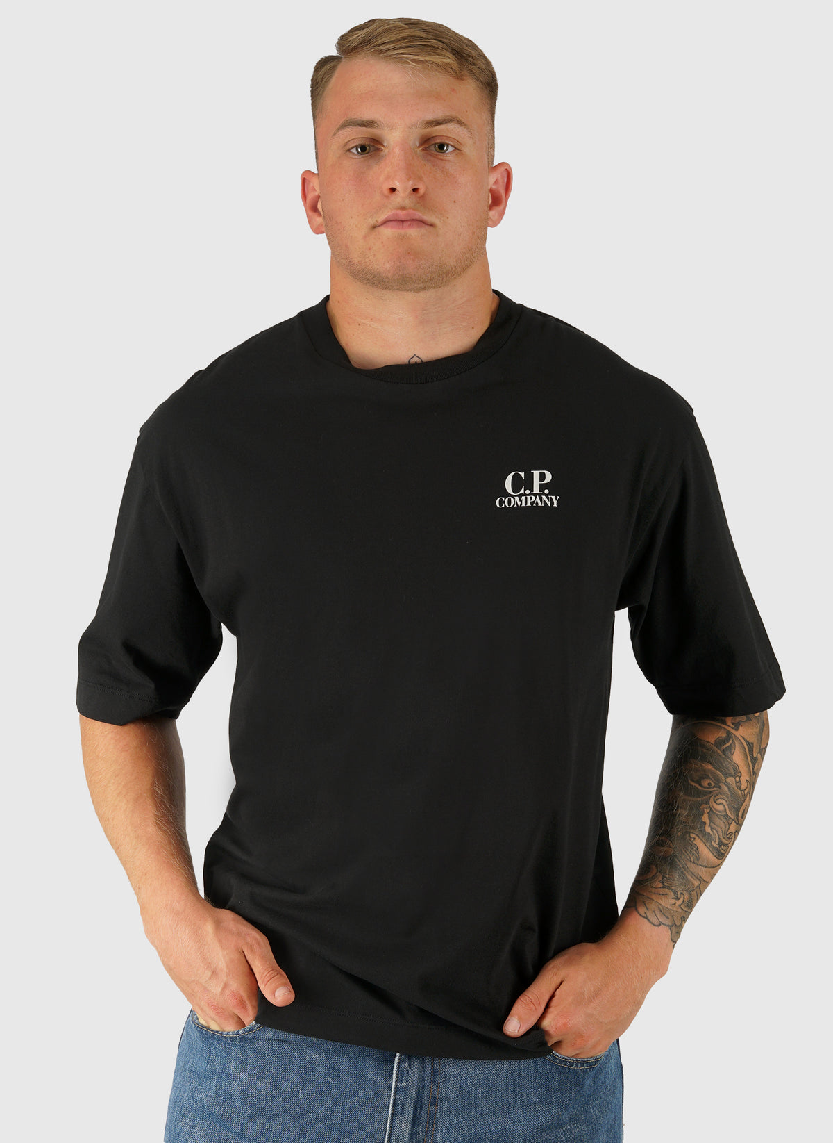 British Sailor Jersey T-Shirt - Black