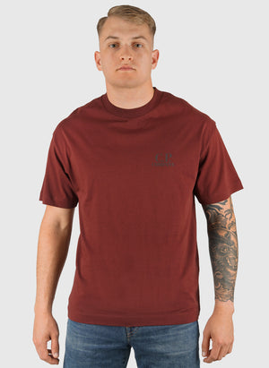 Comfort Logo Jersey T-Shirt - Andorra Red