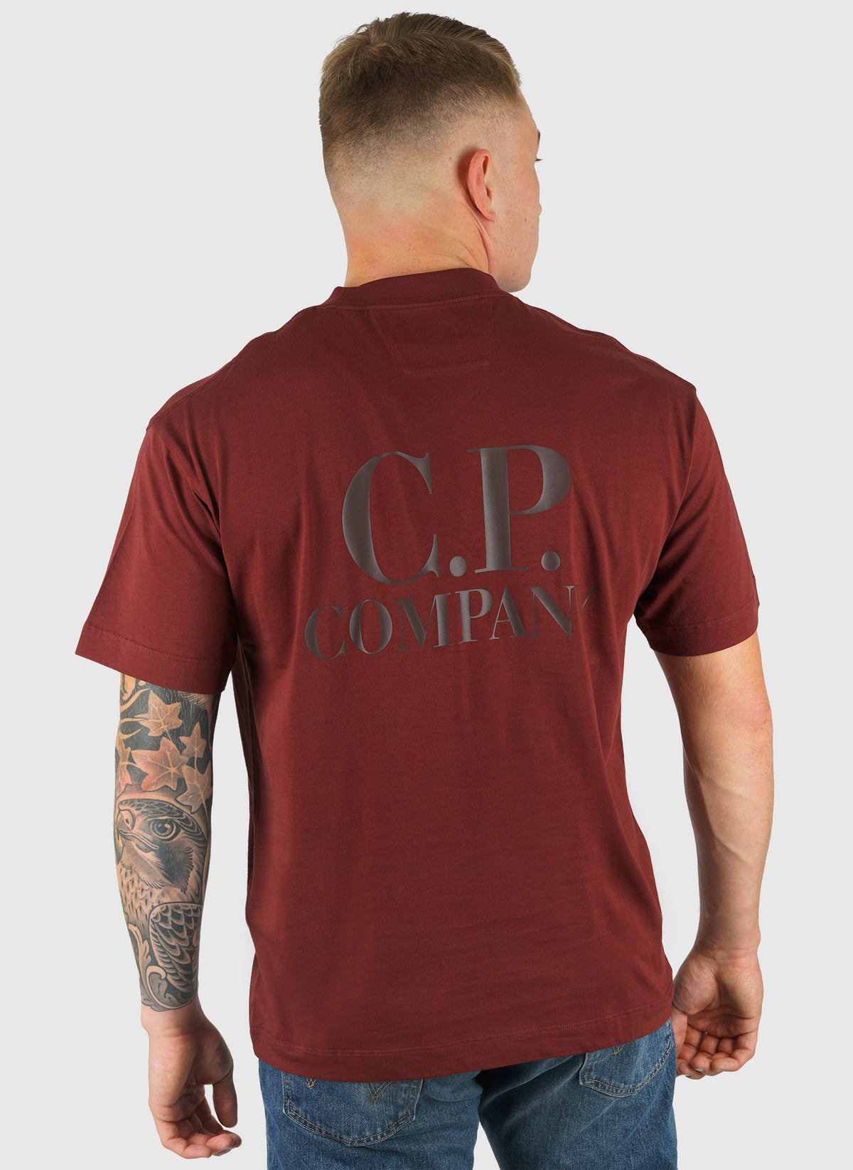 Comfort Logo Jersey T-Shirt - Andorra Red